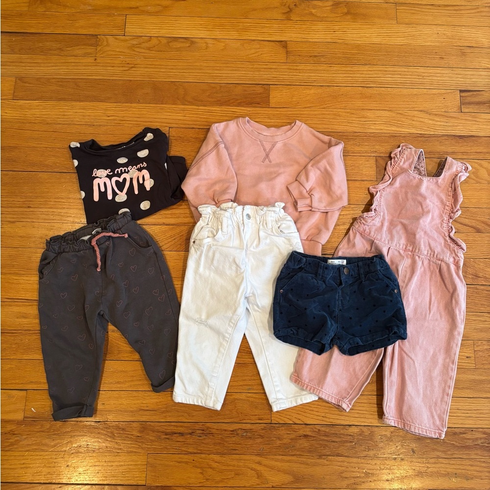 Zara outfit‎ bundle bay girls 12-18 months